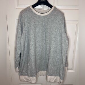 Lands' End Women's serious sweats long sleeve crewneck sweatshirt SZ 2X NWOT